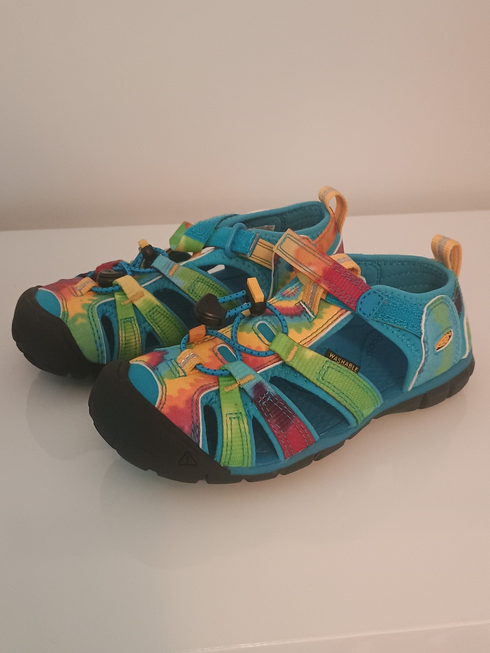 Keen Kids Seacamp II CNX Multicolor Tie-Dye S Sandals, Size 13, NEW